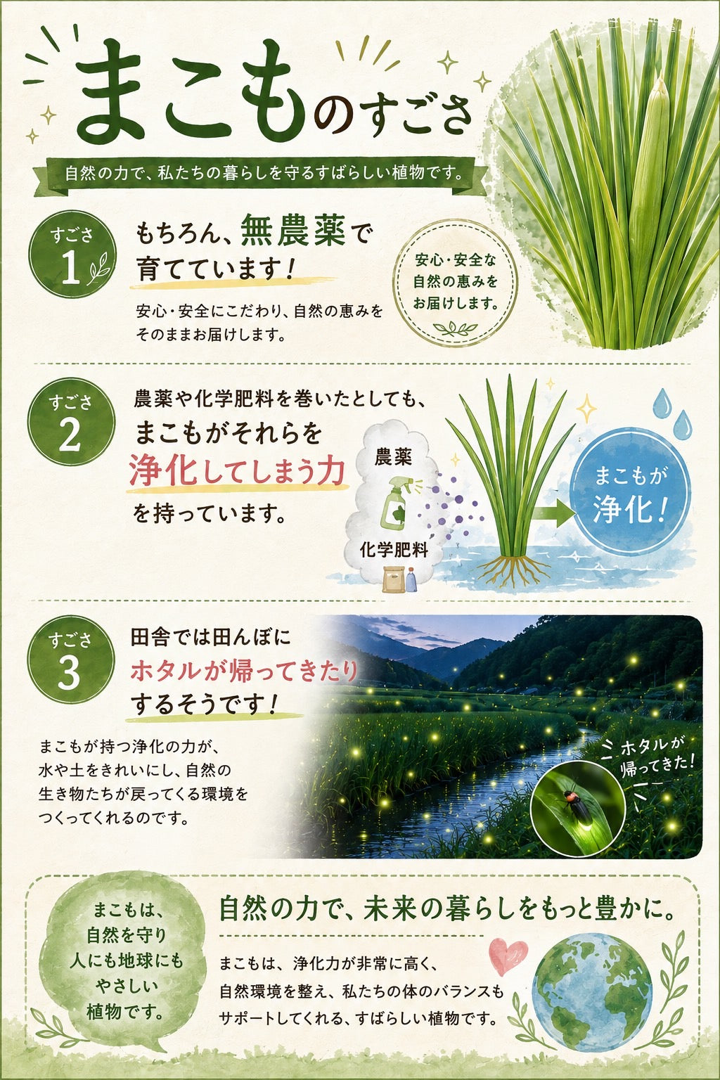まこも粉末 50g