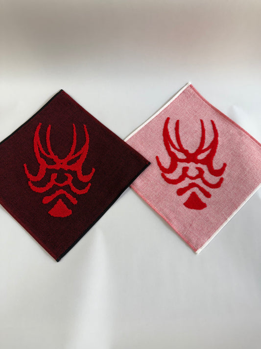 歌舞伎隈取ハンドタオル | Kabuki Kumadori Hand Towel
