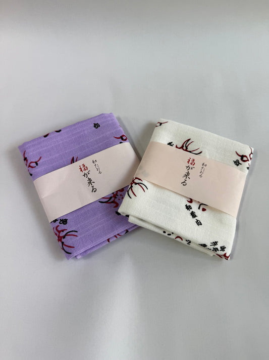 今治産 和たおる 歌舞伎柄 小判タオル  | Imabari Wa-Towel Kabuki Pattern Large Size